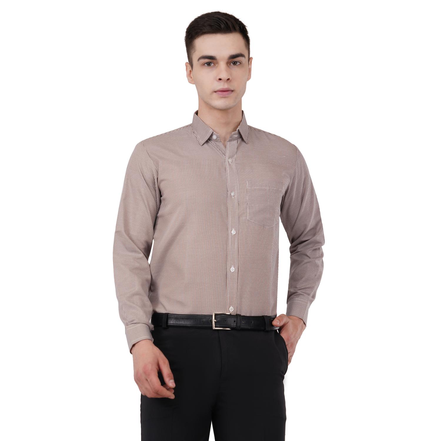 Premium Striped Office Shirt